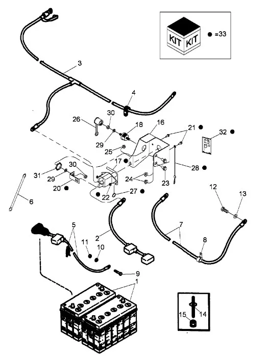 87398398 - Проводка на аккумулятор "минус"" 2388, 6130"
