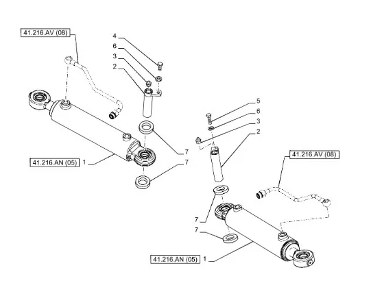 87398143 - гидроцилиндр